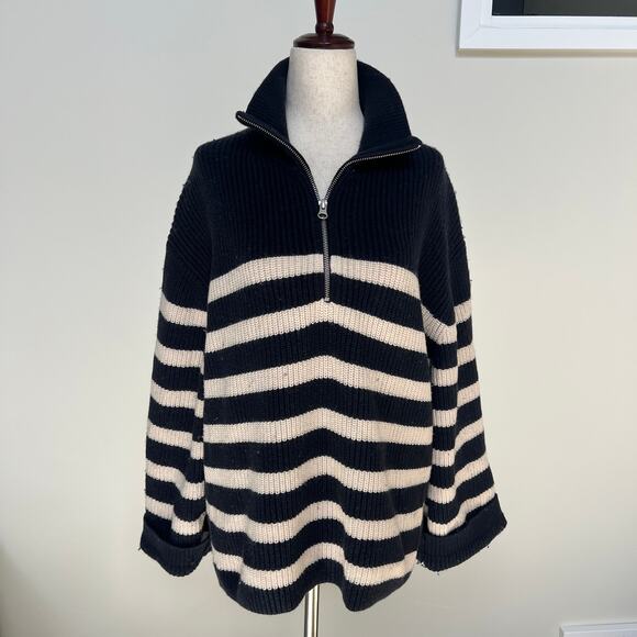 & OTHER STORIES Women's Half-Zip Sweater Size S - Picture 3 of 9